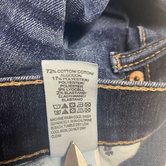 LUCKY BRAND Men’s 410 Athletic Slim Jeans Blue Tag says 36X32 Measures Shorter - Picture 6 of 10